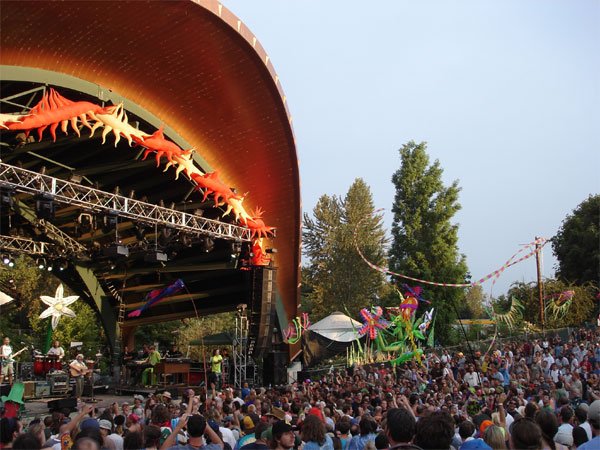 String Cheese Incident:  Cuthbert Ampitheatre, Eugene, OR – August 4-6, 2006