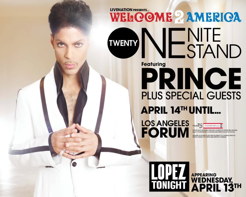 Prince –  The Forum, Los Angeles, CA 5.13.11