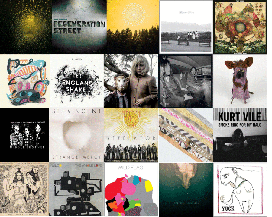 The Glide 20: Our Top Albums of 2011