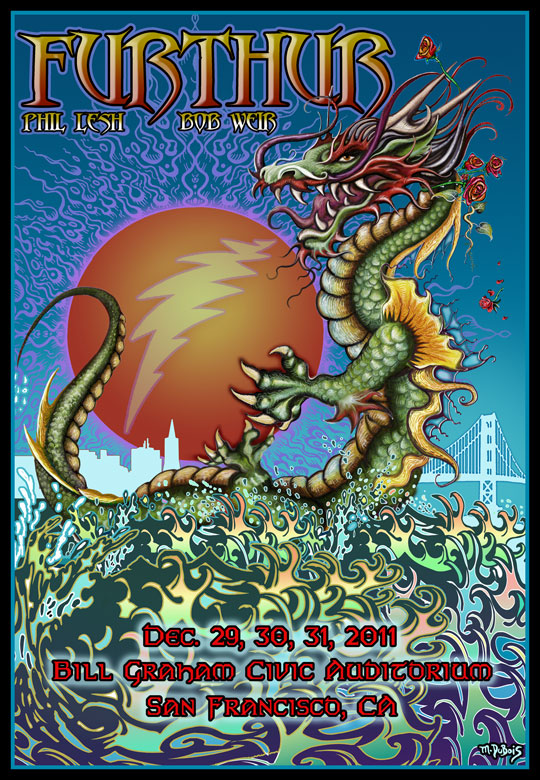 Furthur: Bill Graham Civic Auditorium, San Francisco, CA  12/29 -12/31/11