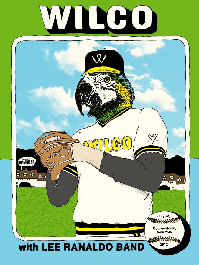 Wilco/Lee Ranaldo Band: Ommegang Brewery, Cooperstown, NY 7/28/12