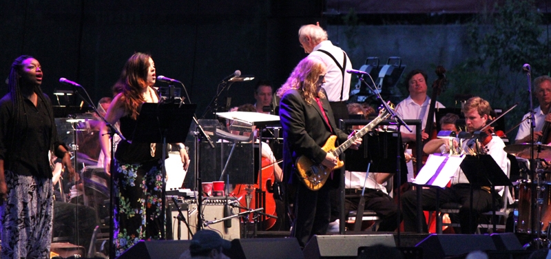 Jerry Garcia Symphonic Celebration with Warren Haynes & NC Symphony, Red Hat Amphitheater, Raleigh, NC 6/20/13