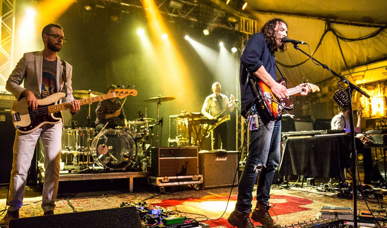 War on Drugs/Califone- Stubbs BBQ, Austin, TX 9/28/14 (SHOW REVIEW/PHOTOS)