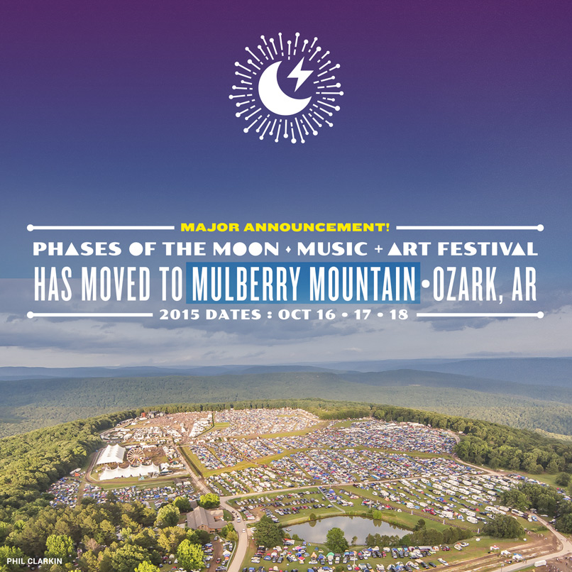Phases Of The Moon Festival To Merge With Harvest, Move To Mulberry Mountain