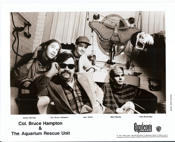 Col. Bruce Hampton & the Aquarium Rescue Unit Reuniting This Summer – Herring, Burbridge, Sipe