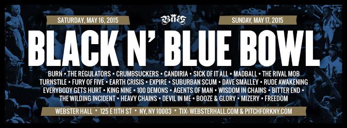 Black N’ Blue Bowl – Webster Hall, NY, NY 5/16/15 (SHOW REVIEW)
