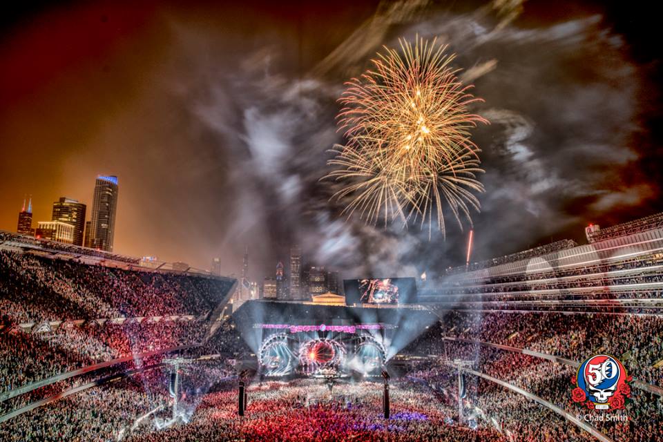 GRATEFUL DEAD FARE THEE WELL – SOLDIER FIELD, CHICAGO, IL 7/4/15 – “One More Saturday Night” HIGHLIGHTS (SHOW RECAP)