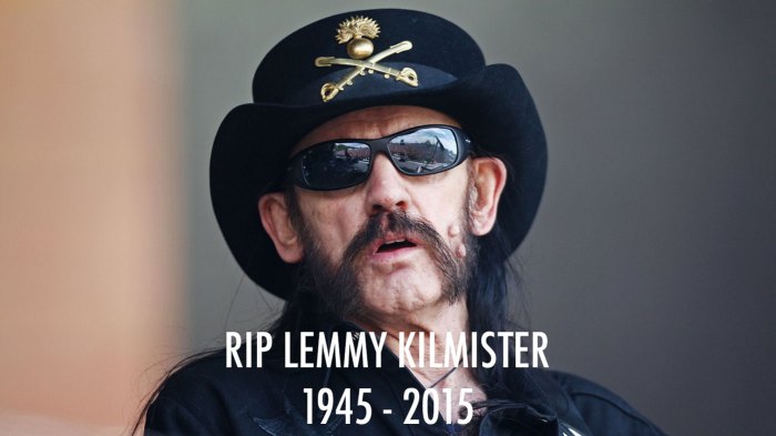 Lemmy’s Funeral To be Streamed Live on YouTube Saturday January 9th