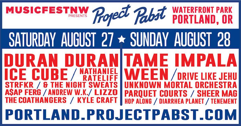 Duran Duran, Ween, Tame Impala Lead Portland’s Project Pabst Lineup