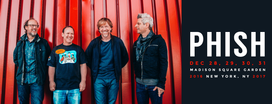 Phish Rings in 2017 & 39 Shows at Madison Square Garden for New Years Run