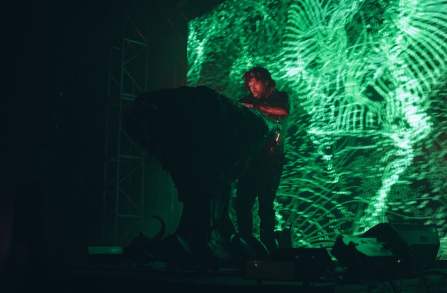 Flying Lotus Celebrates Halloween in Austin (PHOTOS)
