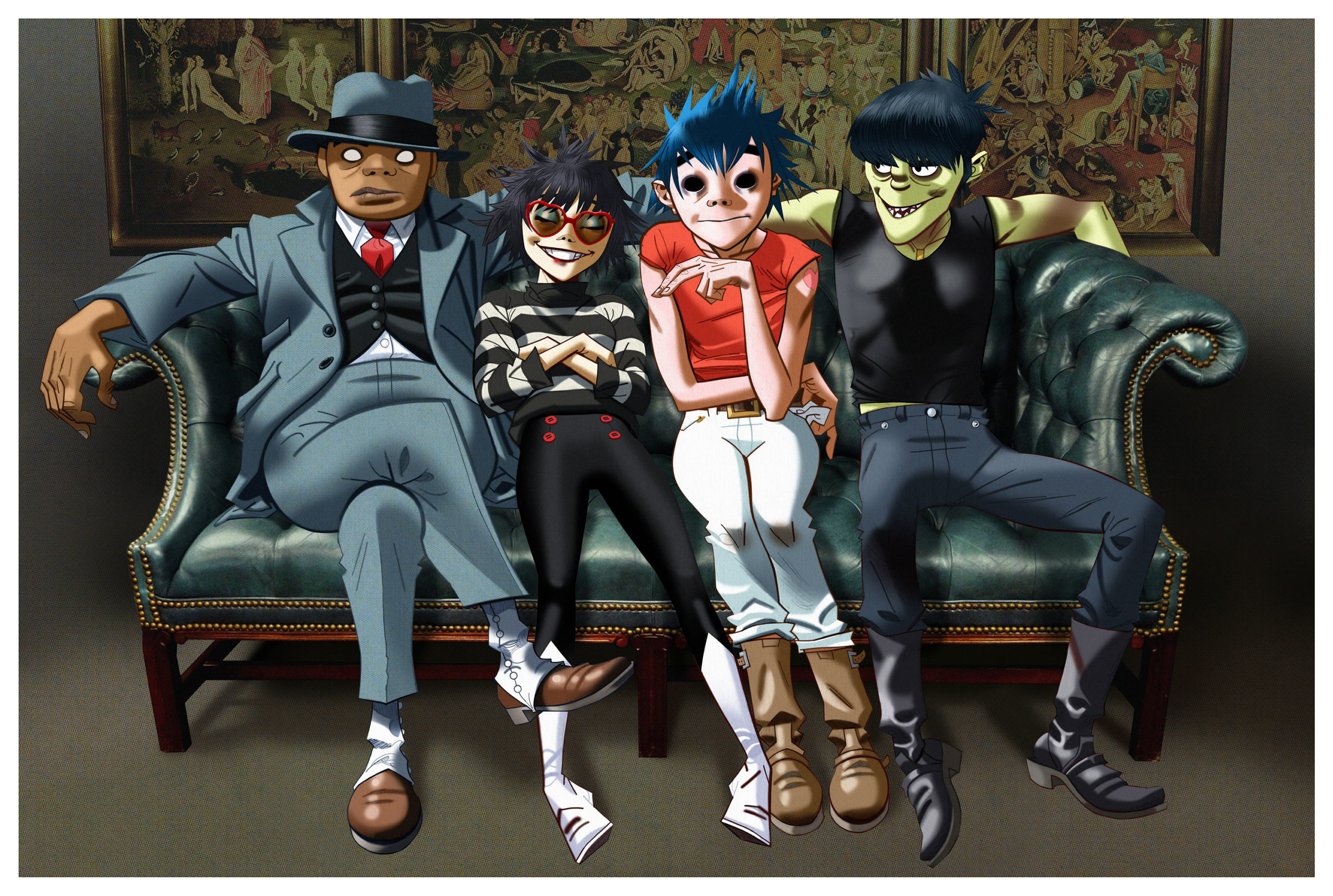 Twenty Years In The Making: Gorillaz ALMANAC Published With Z2 Comics