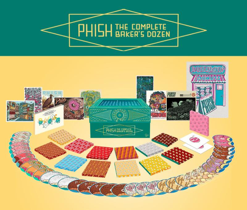Phish to Release The Complete Baker’s Dozen Box Set in Three Formats
