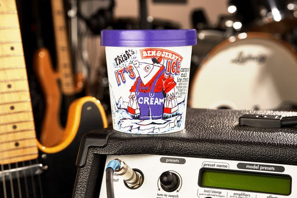 Phish and Ben & Jerry’s Announce New Ice Cream Flavor It’s Ice…Cream – Pollak Artwork on Package
