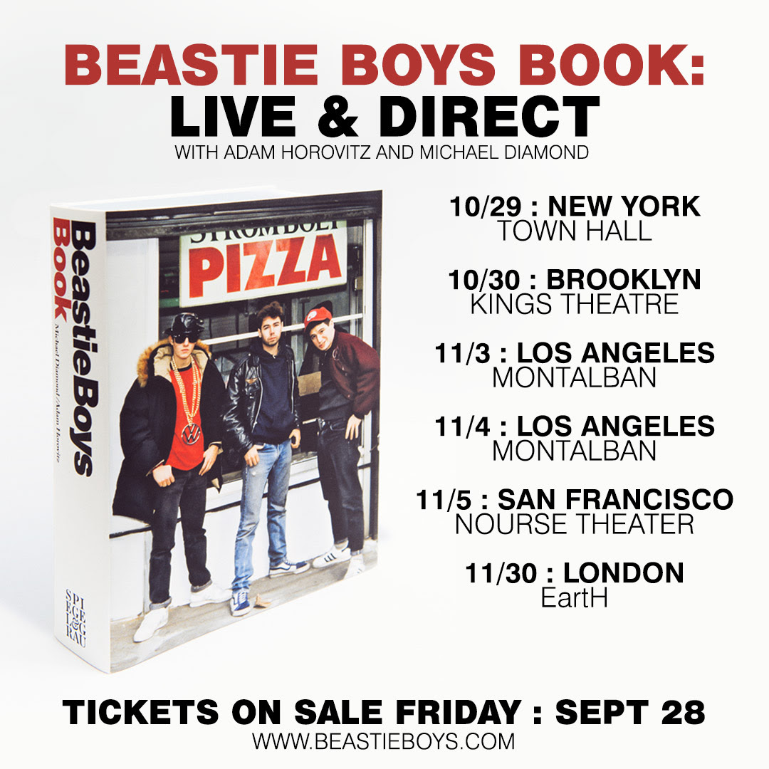 Mike D & Adrock Join Up for Beastie Boys Book: Live & Direct Six Night Four City Tour