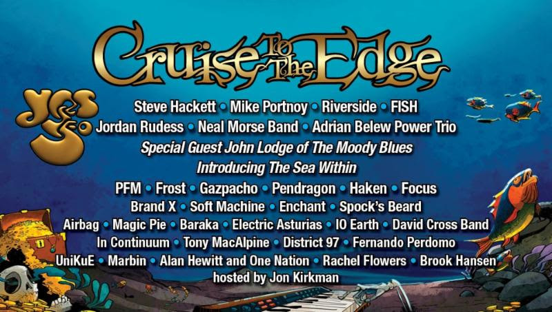 Cruise to the Edge (Hosted by YES) Announces Final Lineup