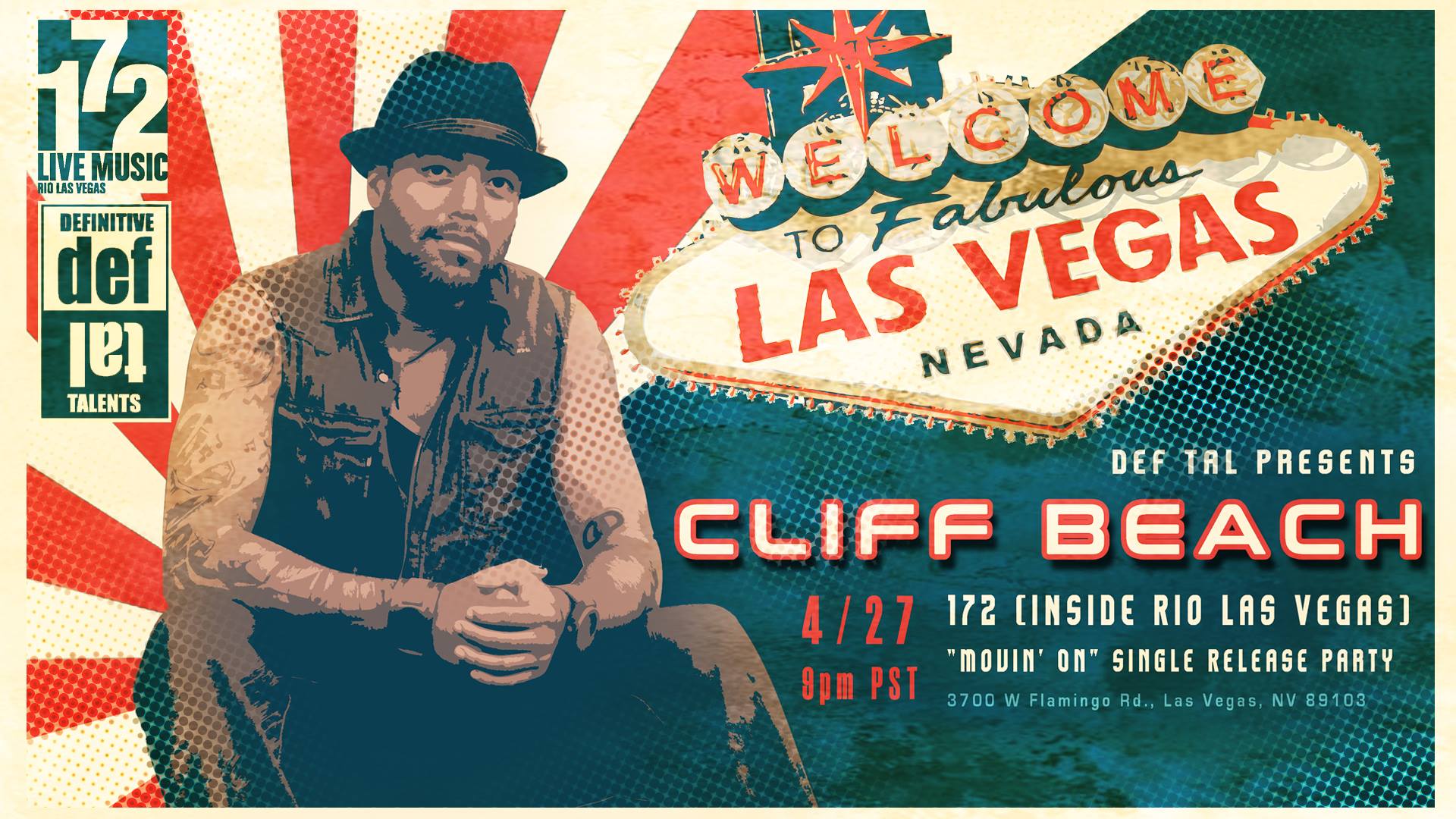 SONG PREMIERE: Cliff Beach Delivers Inspirational Funk Via “Movin’ On”