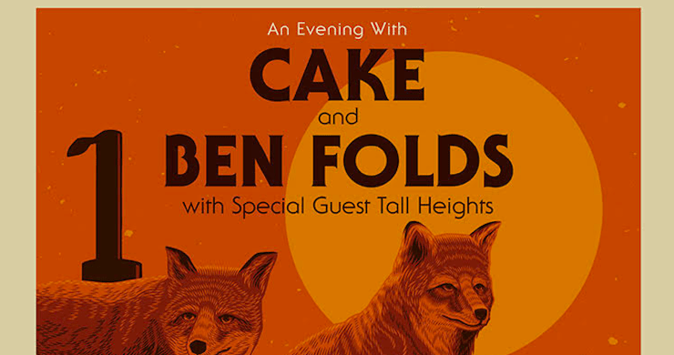 Cake & Ben Folds Reunite For Second Summer Co-Headlining Tour