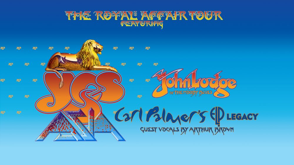 YES Announces Multi-Act ‘The Royal Affair Tour’ In North America With Asia, John Lodge, Carl Palmer