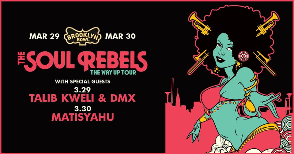 DMX Kicks The Soul Rebels Brass Band Into High Gear at Brooklyn Bowl (SHOW REVIEW)