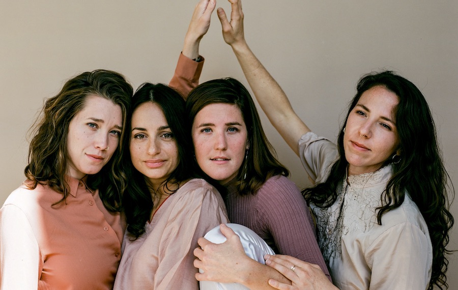 Ley Line Marry Folk and World Sounds with Shimmering Harmonies on ‘We Saw Blue’ (ALBUM REVIEW)