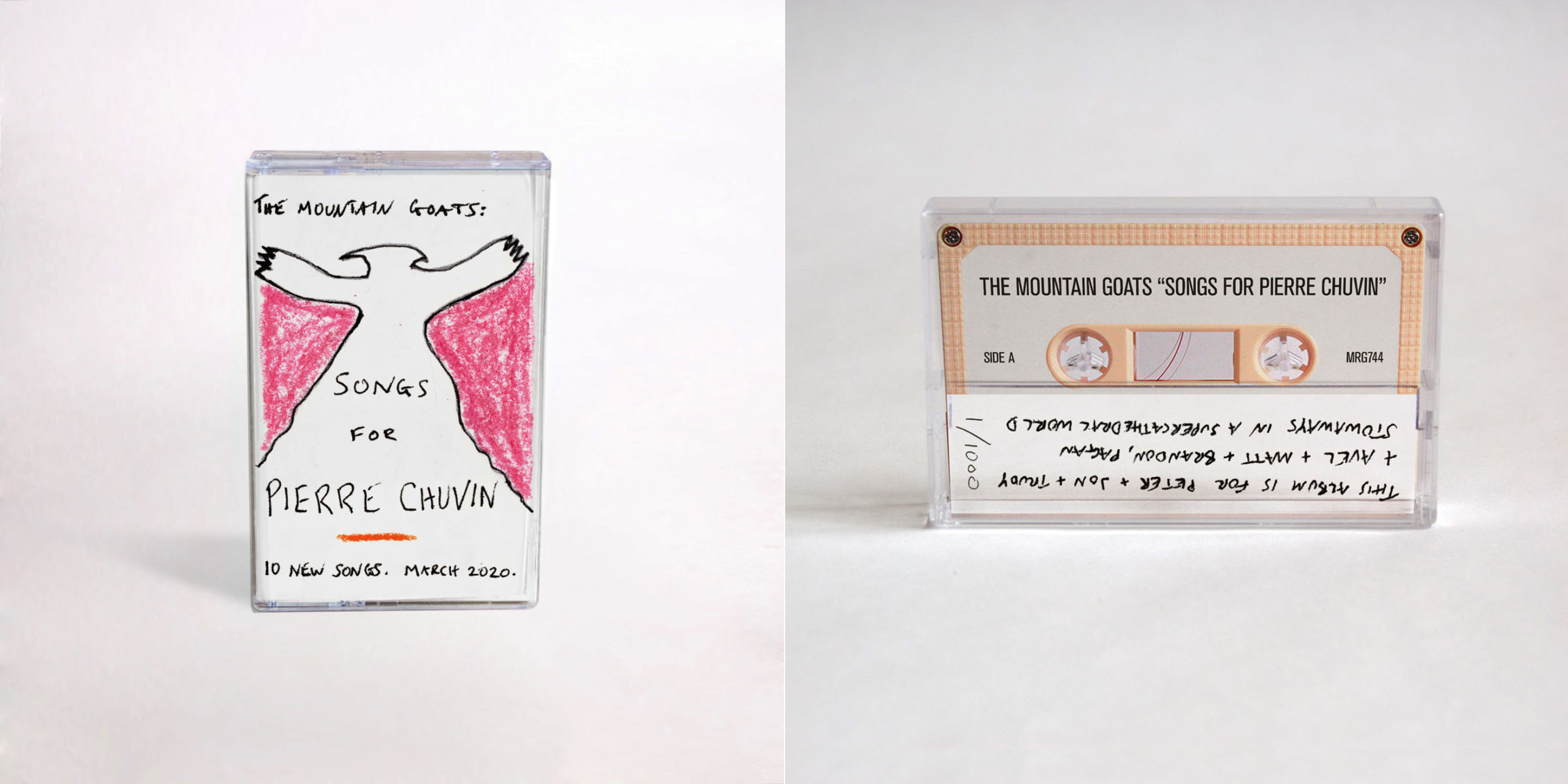 The Mountain Goats Return to The Boombox, Release New LP ‘Songs for Pierre Chuvin’ on Cassette