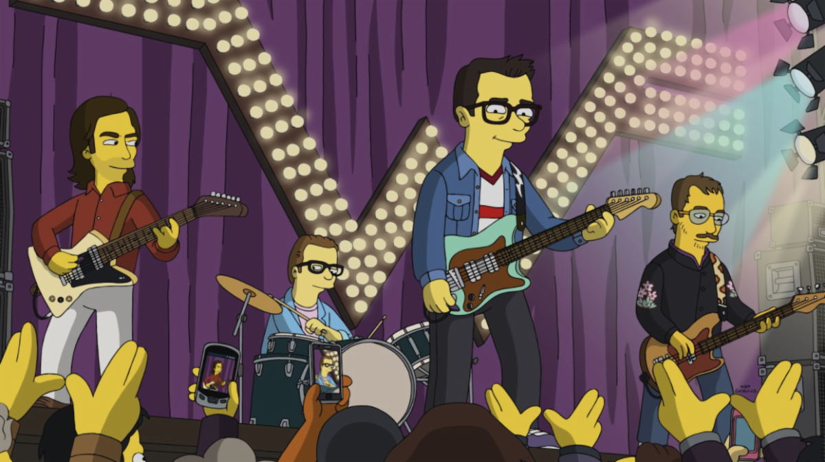 Weezer To Appear On This Sunday’s ‘The Simpsons’