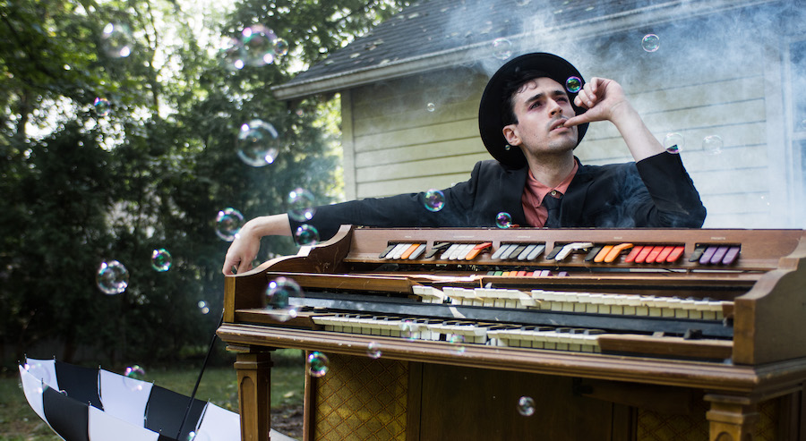VIDEO PREMIERE: Will Wood Swings Maniacally with Dark and Swanky Pop Tune “Laplace’s Angel (Hurt People? Hurt People!)”