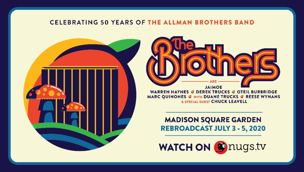 The Brothers- March Allman Brothers Band Tribute at Madison Square Garden Set For Re-Broadcast