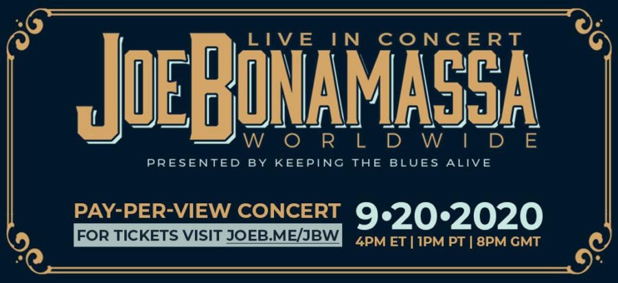 Joe Bonamassa Plans Live Stream ‘Royal Tea’ Pay Per View from Ryman Auditorium 9/20