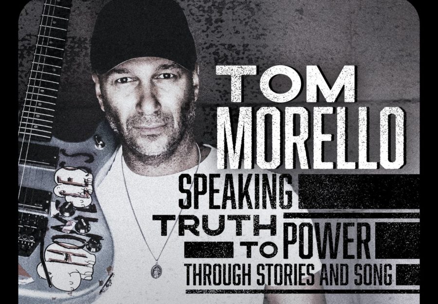 AUDIO PREMIERE: Tom Morello at Minetta Lane Theatre: Speaking Truth To Power Through Stories And Song