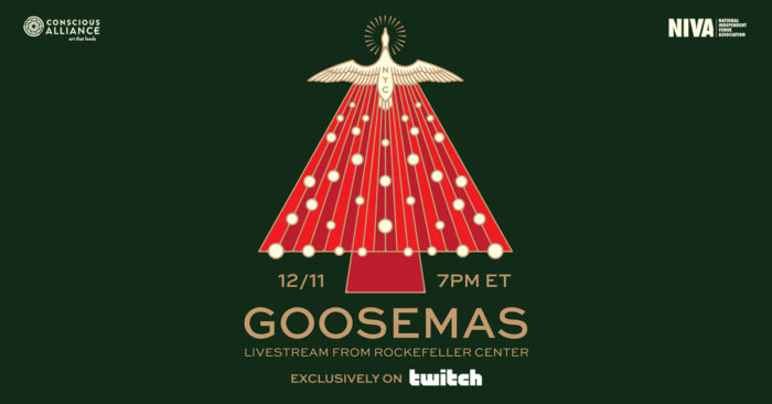 Goose Announces “Goosemas Livestream From Rockefeller Center”