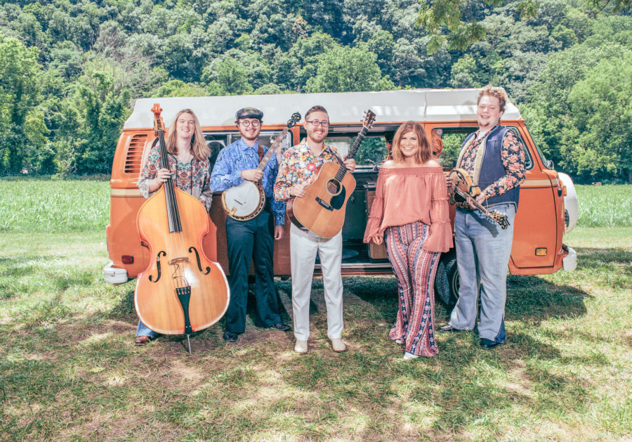 SONG PREMIERE: The Alex Leach Band Bring Old Timey String Band Joy Via “I’m The Happiest When I’m Moving”