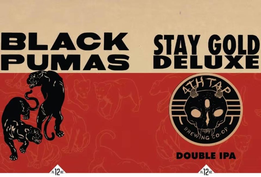 Black Pumas Launching ‘Stay Gold Deluxe Double IPA’ With 4th Tap Brewing