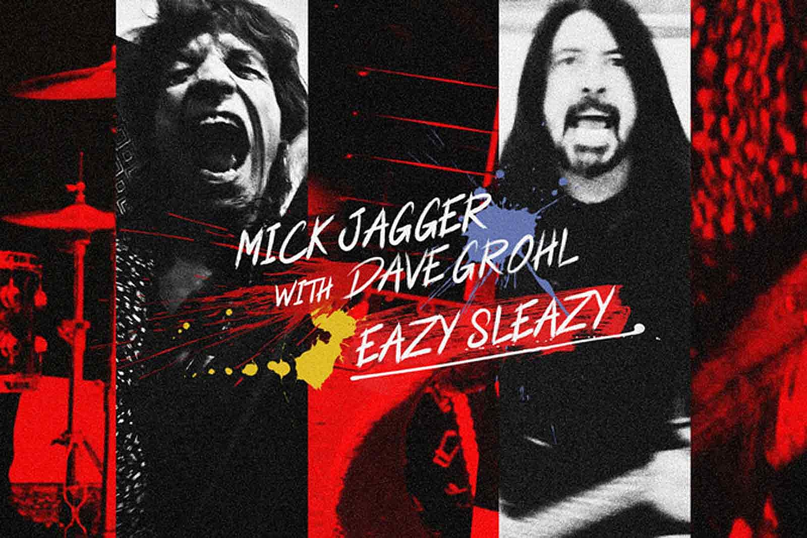 WATCH: Mick Jagger & Dave Grohl Join Up On “Eazy Sleazy”