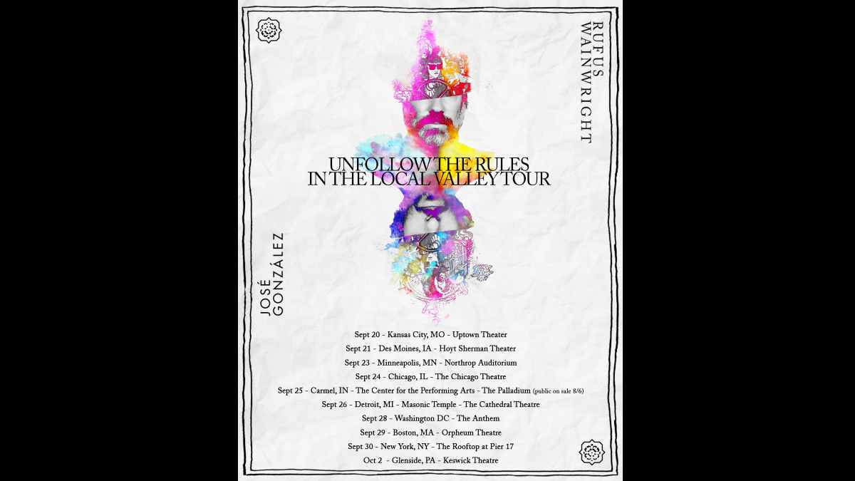 José González & Rufus Wainwright Reveal U.S. Co-Headlining Tour