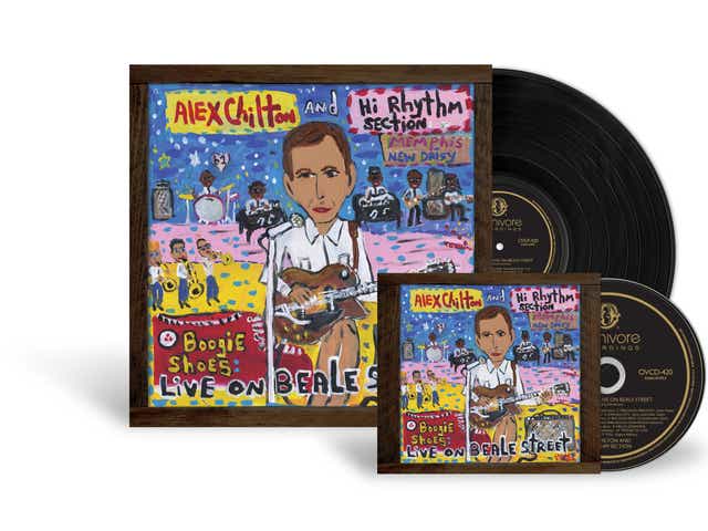 Alex Chilton Performs with Hi Rhythm Section On Previously Unissued 1999 ‘Boogie Shoes – Live on Beale Street’ (ALBUM REVIEW)