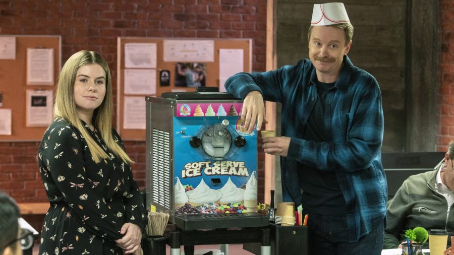 ‘Mythic Quest’ Stars David Hornsby and Jessie Ennis on Their Characters’ Search for Power — or at Least Respect (INTERVIEW)