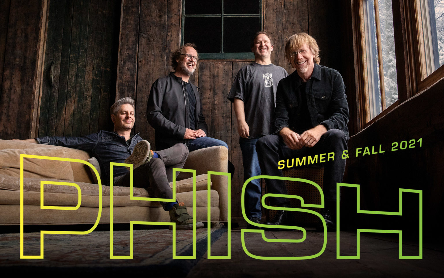 Phish Summer Tour A Happening- Fall Tour Dates Revealed- Halloween Run In Vegas