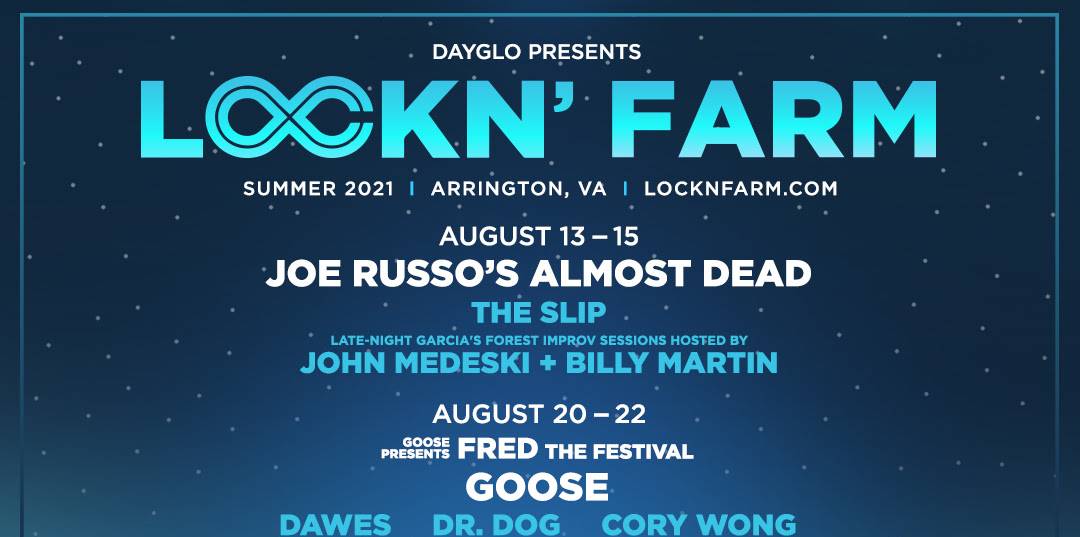 LOCKN’ Reveals Three August Weekend Mini Fests Feat: JRAD, Goose, Tedeschi Trucks, The Slip