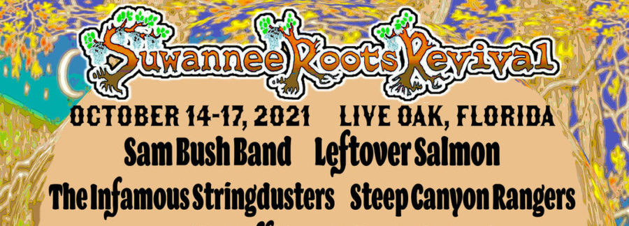 Sam Bush Band, Leftover Salmon, The Infamous Stringdusters Lead 5th Suwannee Roots Revival