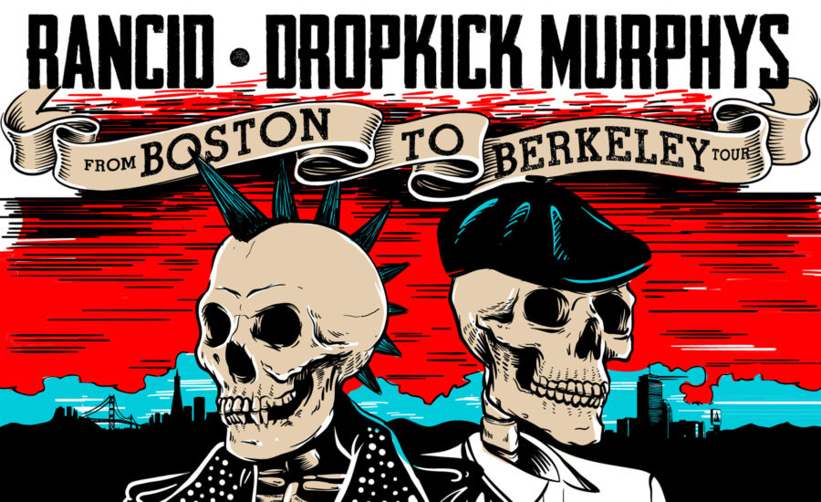 Dropkick Murphys & Rancid Co-Headlining “Boston To Berkeley II” U.S. Tour