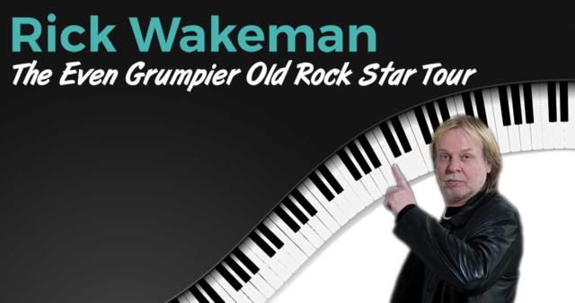 Rick Wakeman Announces ‘ The Even Grumpier Old Rock Star Tour’