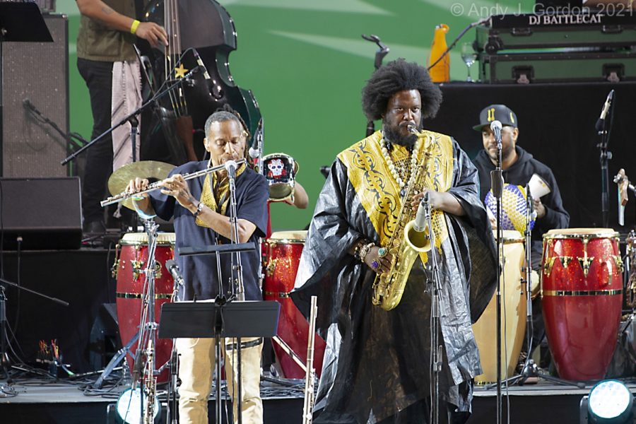 Kamasi Washington Goes Big At Hollywood Bowl With Help From Kirk Hammett & Robert Trujillo (SHOW REVIEW/PHOTOS)