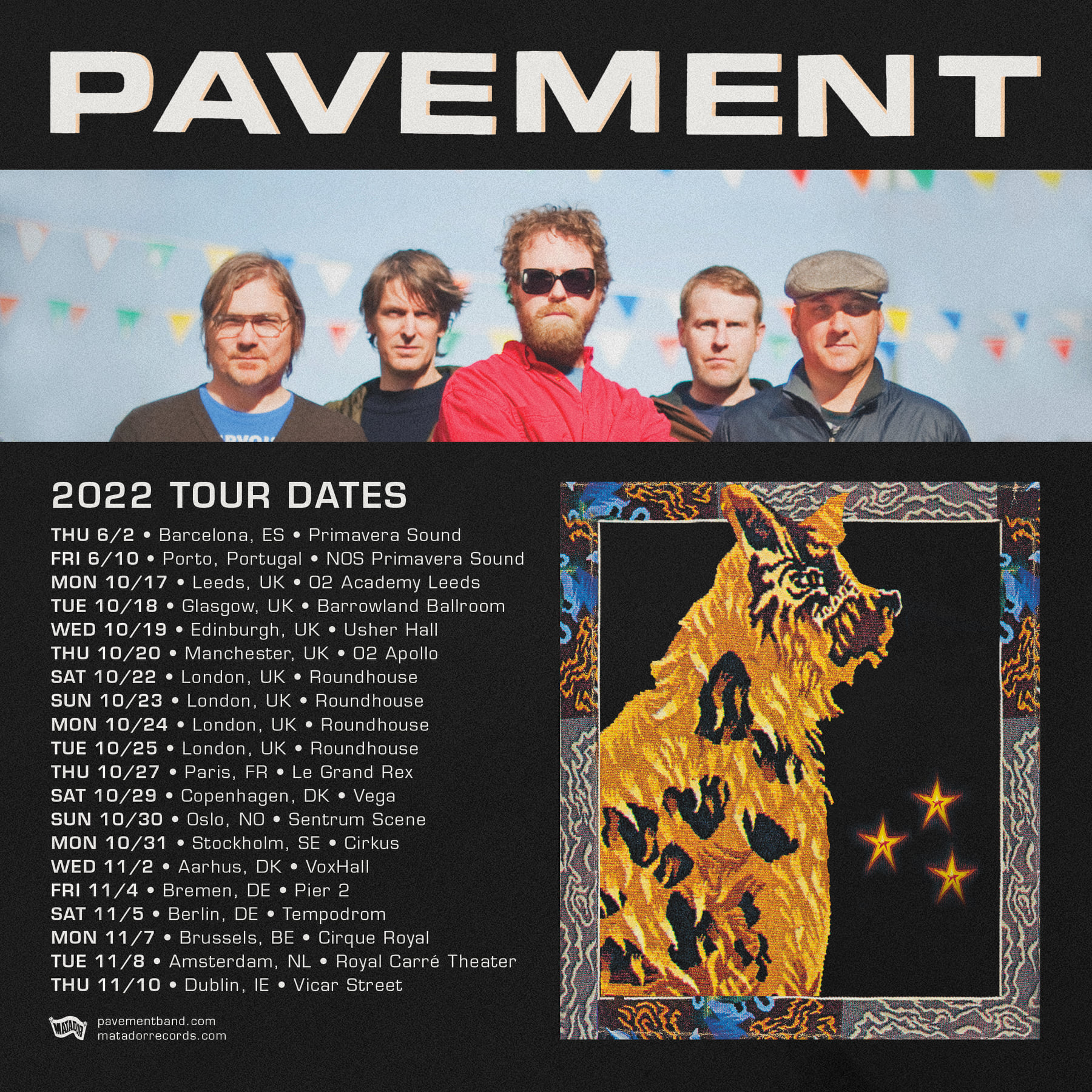 Pavement Returns To Live Shows With Europe 2022 Tour