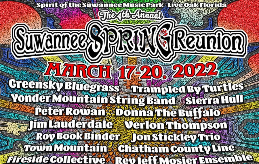Greensky Bluegrass, Trampled By Turtles Lead 2022 Suwannee Spring Reunion