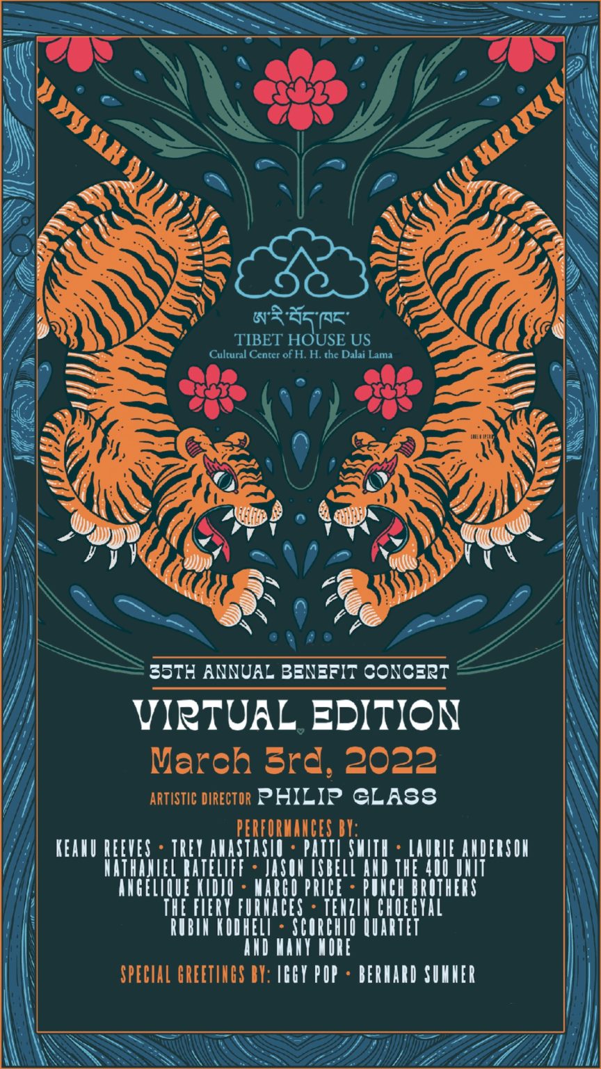 Keanu Reeves, Trey Anastasio, Patti Smith, Jason Isbell Lead Tibet House US Benefit Show