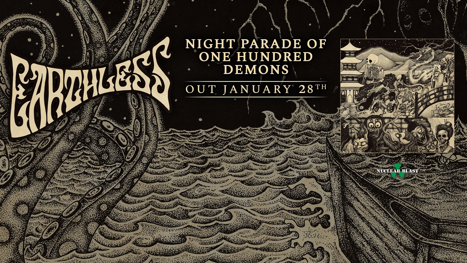 Earthless Push Three Man Psych Rock To Extremes Via ‘Night Parade of One Hundred Demons’ (ALBUM REVIEW)