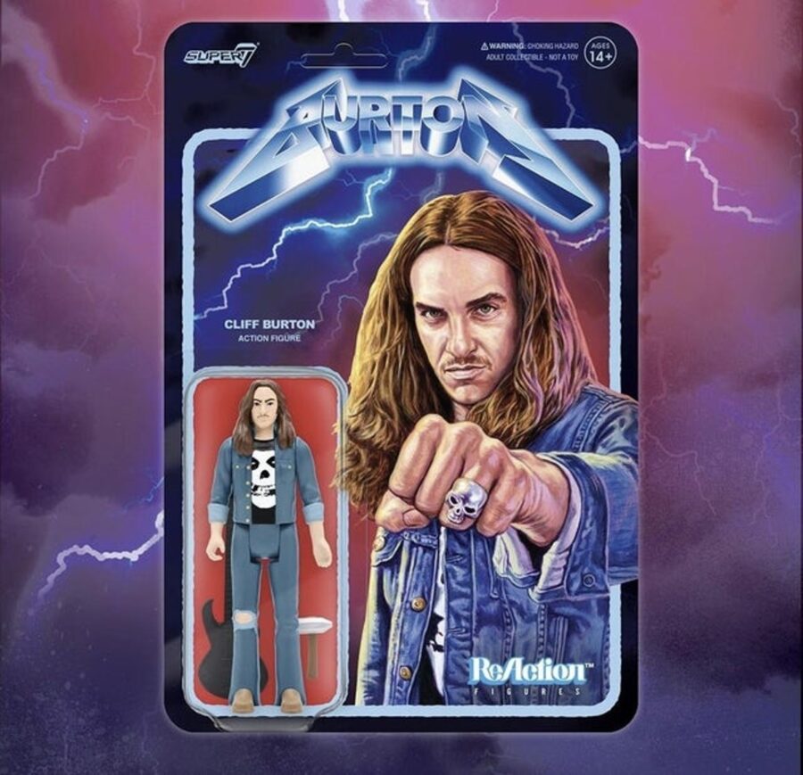Cliff Burton (Metallica) Action Figure Becomes Bass Reality