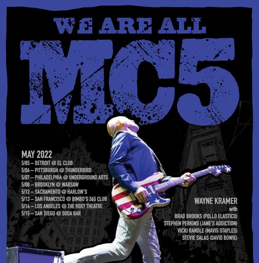 Wayne Kramer & MC5 Announce ‘The Heavy Lifting Tour’ – Releasing Two New Songs